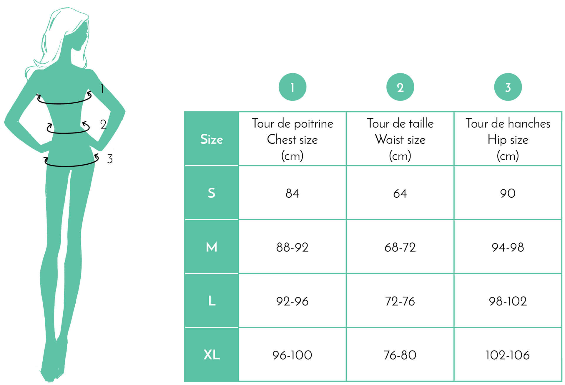 tour de taille 98 cm