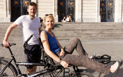 Emilie avec Alexis du projet One Bike For Two : «Le voyage en tandem m’a réconciliée avec le vélo» [Une Fille/Un vélo]