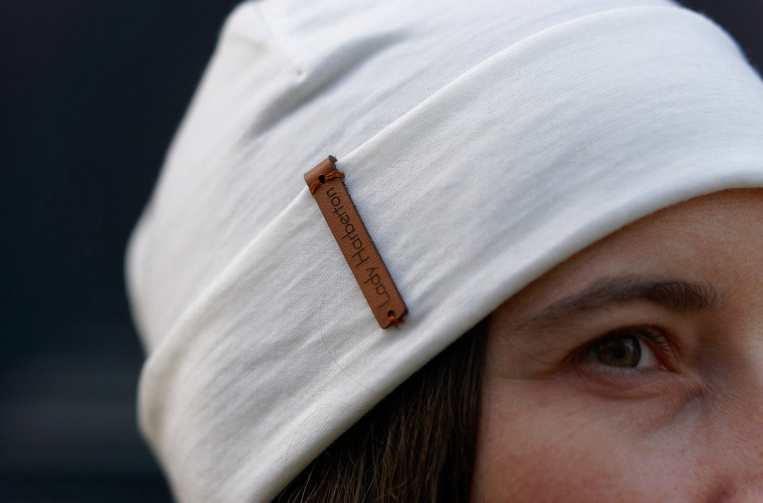 bonnet en laine mérinos pour cyclistes urbains fabriqué en france Lady Harberton