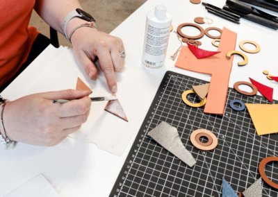 atelier création de bijoux en cuir DIY Lille Lady Harberton