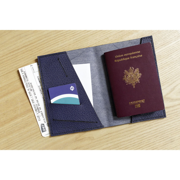 Bol Pochette Passeport Luxe Porte-passeport Personnalisé Et Carte
