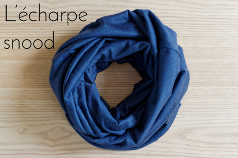 Echarpes snood en laine mérinos fabriquée en france Lady Harberton